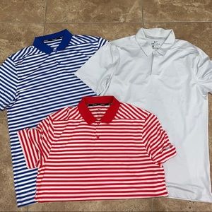New men’s medium nike golf shirts tops nwt